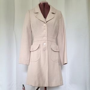 Vintage never worn  Banana Republic tweed coat - pale pink